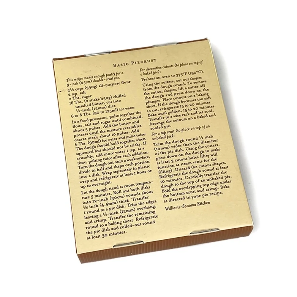 Williams Sonoma Decorative Piecrust Cutters
